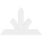 Ekena Millwork Richland Architectural Grade PVC Gable Bracket, 48"W x 32"H x 2"D x 6"F, 16/12 Pitch GBP048X32X0206RIC00 - alternate 5